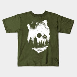 Brown Bear Spirit Animal Kids T-Shirt